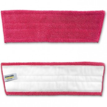 Насадка из микроволокна KARCHER с креплением на липучке, красная, 40 см